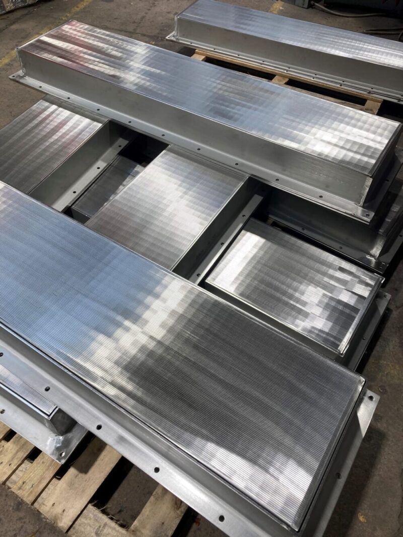 Wedge wire silo filter | Optima International