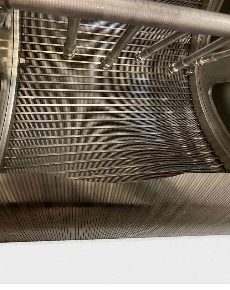 Clearotex - externally fed rotary drum screen | Optima